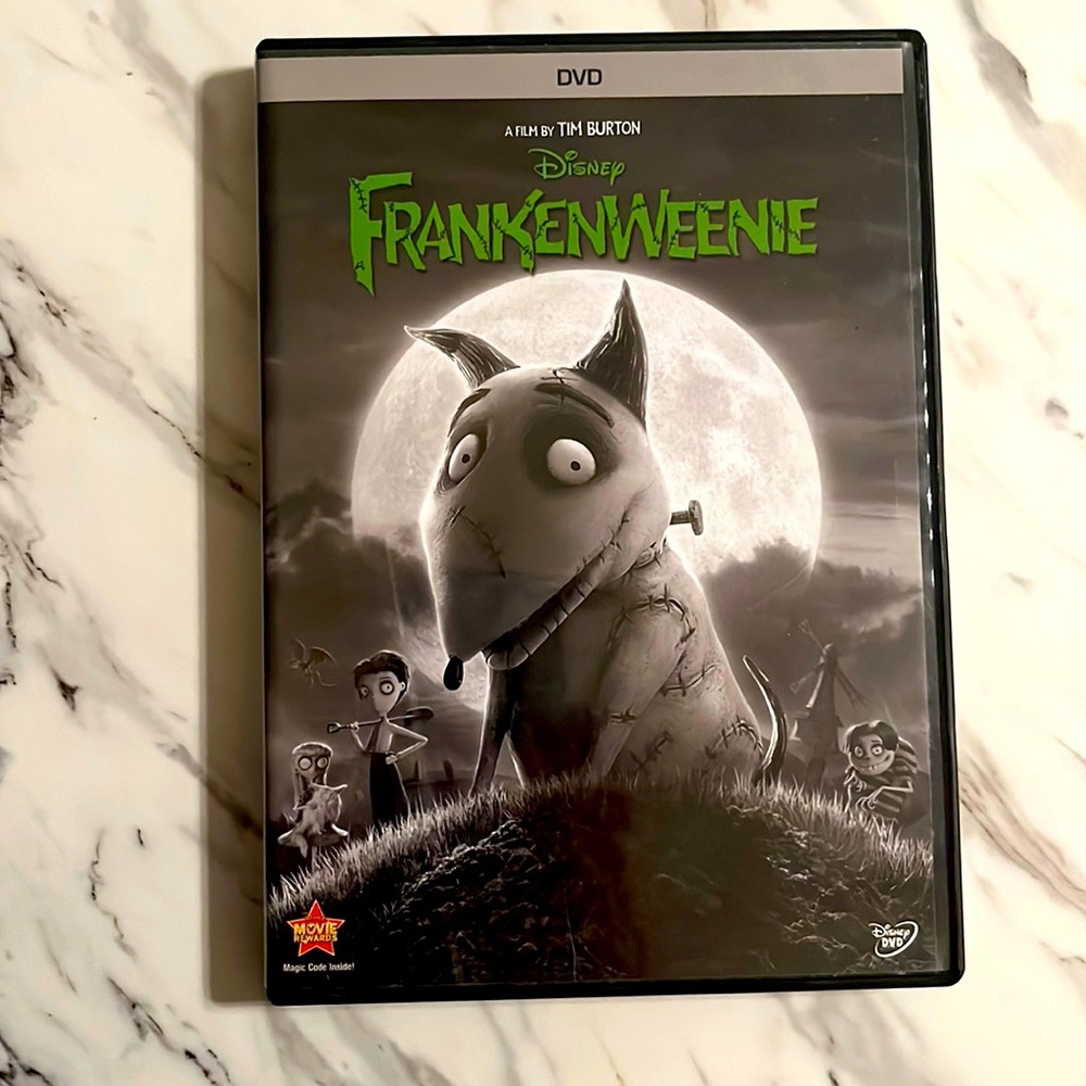 FRANKENWEENIE A Film By Tim Burton DVD